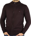 Tommy Hilfiger Uomo Cardigan con Cerniera 100% Cotone Logo ricamato sul petto Maniche Lunghe Cardigan con cerniera Euforia - Bronte, Commerciovirtuoso.it