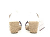 TOMMY HILFIGHER Sandalo donna bianco Shimmery Ribbon Mid