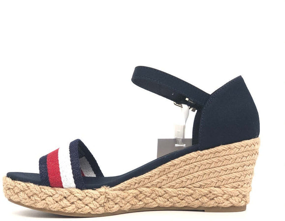 TOMMY HILFIGHER Sandalo donna Shimmery Ribbon Mid Desert Sky