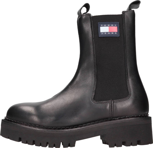 TOMMY-JEANS-Stivali-Nero-da-donna