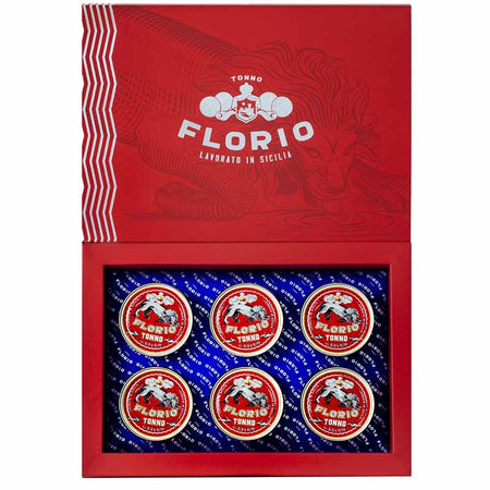 Tonno Florio | All'olio di oliva | 3 mesi di stagionatura | Lavorato in Sicilia | 6x100g