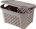 Tontarelli Cesta Arianna con coperchio Lt 45 Talpa Casa e cucina/Organizzazione interni/Organizzazione lavanderia/Ceste per la biancheria Scontolo.net - Potenza, Commerciovirtuoso.it