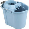 TONTARELLI-Secchio-Mocio-16L-con-Strizzatore-AURORA-Blu