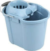 TONTARELLI-Secchio-Mocio-16L-con-Strizzatore-AURORA-Blu