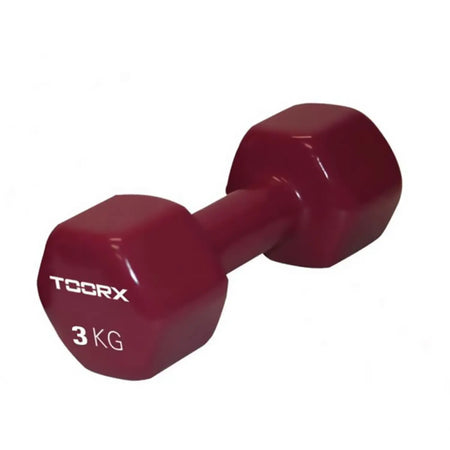 Manubrio in Vinile 3 Kg Porpora Toorx
