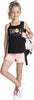 Top Bimba Estivo Canotta Stampata Emoji Faccina Smile Maglietta Estiva Canottiera Bambina Spalline Sottili Maglia Estate 100% Cotone CANOTTA Piccole Canaglie - Tropea, Commerciovirtuoso.it