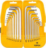 TOPEX---18-PEZZI---SET-CHIAVI-PIEGATE-A-BRUGOLA-ESAGONALI-1.5-10MM-E-TORX-T10-T50