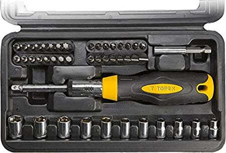 TOPEX---46-PEZZI---INSERTI-PER-AVVITATORE-CON-CRICCHETTO