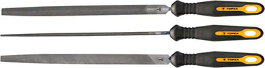 TOPEX---SET-3-LIME-MANICATE-PER-METALLO-200MM-SEMICIRCOLARE/PIATTO/TONDO