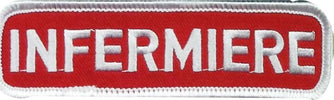 Toppa Infermiere a Strappo Su Fondo Rosso Velcro Sul Retro Casa e cucina/Hobby creativi/Cucito/Rifiniture e abbellimenti/Applique patch e toppe Il Distintivo - Pesaro, Commerciovirtuoso.it