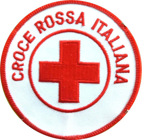 Toppa Media Croce Rossa Italiana Toppa Termoadesiva Casa e cucina/Hobby creativi/Cucito/Rifiniture e abbellimenti/Applique patch e toppe Il Distintivo - Pesaro, Commerciovirtuoso.it