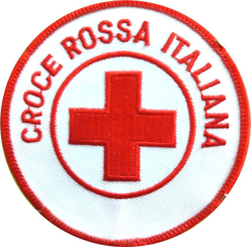 Toppa Media Croce Rossa Italiana Toppa Termoadesiva Casa e cucina/Hobby creativi/Cucito/Rifiniture e abbellimenti/Applique patch e toppe Il Distintivo - Pesaro, Commerciovirtuoso.it