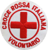 Toppa Media Croce Rossa Italiana Volontario Patch per Divisa Da Lavoro Casa e cucina/Hobby creativi/Cucito/Rifiniture e abbellimenti/Applique patch e toppe Il Distintivo - Pesaro, Commerciovirtuoso.it