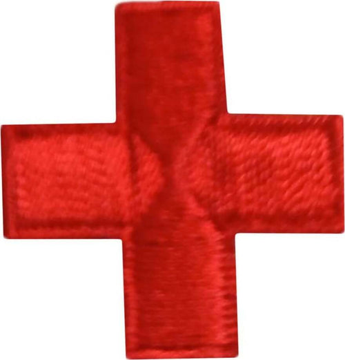 Toppa Mini Croce Rossa Patch Toppa Adesiva per Divisa Di Servizio Casa e cucina/Hobby creativi/Cucito/Rifiniture e abbellimenti/Applique patch e toppe Il Distintivo - Pesaro, Commerciovirtuoso.it