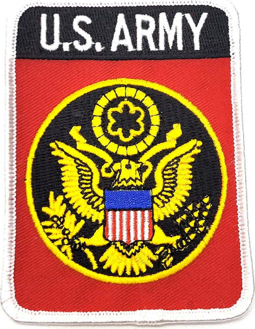 Toppa Patch Us Army Distintivo Ricamato Termoadesiva 7 Cm Sport e tempo libero/Fan Shop/Abbigliamento/Accessori/Toppe Il Distintivo - Pesaro, Commerciovirtuoso.it