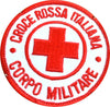 Toppa Piccola Croce Rossa Italiana Corpo Militare Toppa Termoadesiva Sport e tempo libero/Fan Shop/Abbigliamento/Accessori/Toppe Il Distintivo - Pesaro, Commerciovirtuoso.it