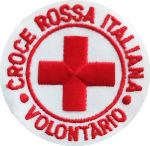 Toppa Piccola Croce Rossa Italiana Volontario per Divisa Da Lavoro Casa e cucina/Hobby creativi/Cucito/Rifiniture e abbellimenti/Applique patch e toppe Il Distintivo - Pesaro, Commerciovirtuoso.it