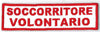 Toppa Soccorritore Volontario Patch Per Uniforma Termoadesivo Casa e cucina/Hobby creativi/Cucito/Rifiniture e abbellimenti/Applique patch e toppe Il Distintivo - Pesaro, Commerciovirtuoso.it
