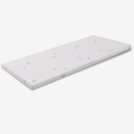 Topper per materasso in MemoryFoam - alto 8 cm, sfoderabile, tessuto AloeVera | Correttore H8 MiaSuite