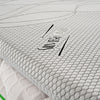 Topper in memory foam 5 cm con rivestimento Silver Fresh completamente sfoderabile
