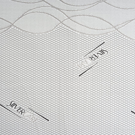 Topper in memory foam 5 cm con rivestimento Silver Fresh completamente sfoderabile
