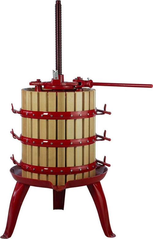 Torchio per vinacce a Cricco con bacino in acciaio stampato robusti rinforzi Casa e cucina/Elettrodomestici per la cucina/Elettrodomestici speciali/Macinini La Zappa - Altamura, Commerciovirtuoso.it