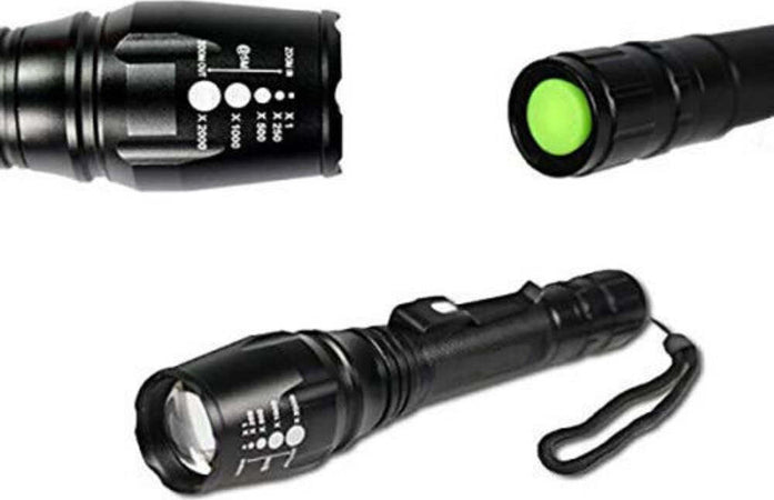 Torcia 100000 Lumen Tattica / Militare Sos Led T6 Ricaricabile Zoom 8668-t6 Casa, arredamento e bricolage > Bricolage e fai da te > Torce Trade Shop italia - Napoli, Commerciovirtuoso.it