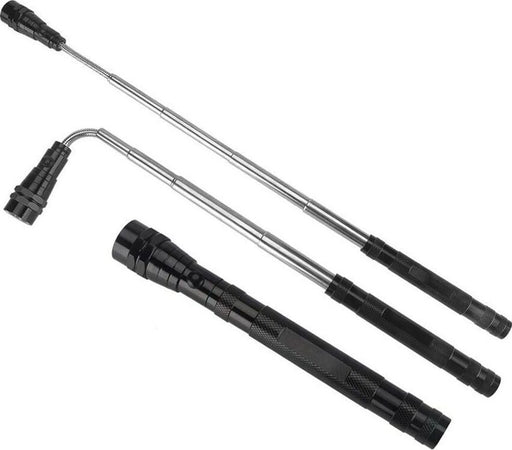 Torcia-3-Led-Luce-Bianca-Manico-Telescopico-Minitorcia-Testa-Snodabile-Girevole-Gloriashoponline