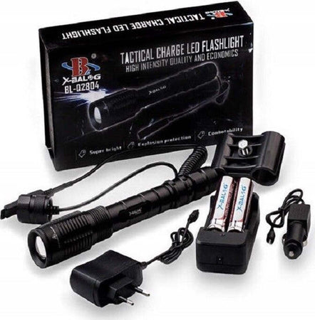 Torcia 50000 Lumen Tattica/militare Per Fucile Led T6 Ricaricabile Zoom Bl-q2804 Casa, arredamento e bricolage > Bricolage e fai da te > Torce Trade Shop italia - Napoli, Commerciovirtuoso.it