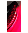 Torcia Da Testa Frontale Sensore Movimento 68 Led Luce Bianca Rossa Blu
