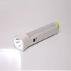 Torcia Elettrica Led 1W+34 SMD con Pannellino Solare Ricaricabile Presa Retraibile 700 mAh Range 500 Metri