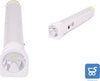 Torcia Elettrica Led 1W+46 SMD con Pannellino Solare Ricaricabile Presa Retraibile1400 mAh Range 500 Metri