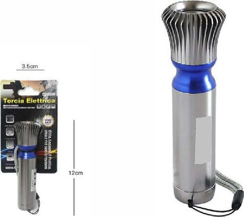 Torcia-Elettrica-Ultra-Luminosa-Luce-1led-Impermeabile-Campeggi-Jd051-12cm-63364