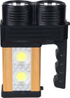 TORCIA LAMPADA A LED RICARICABILE EMERGENZA 10W 200 METRI USB LUCE GIALLA BIANCA Illuminazione/Illuminazione per interni/Lampade/Lampade da lavoro Trade Shop italia - Napoli, Commerciovirtuoso.it