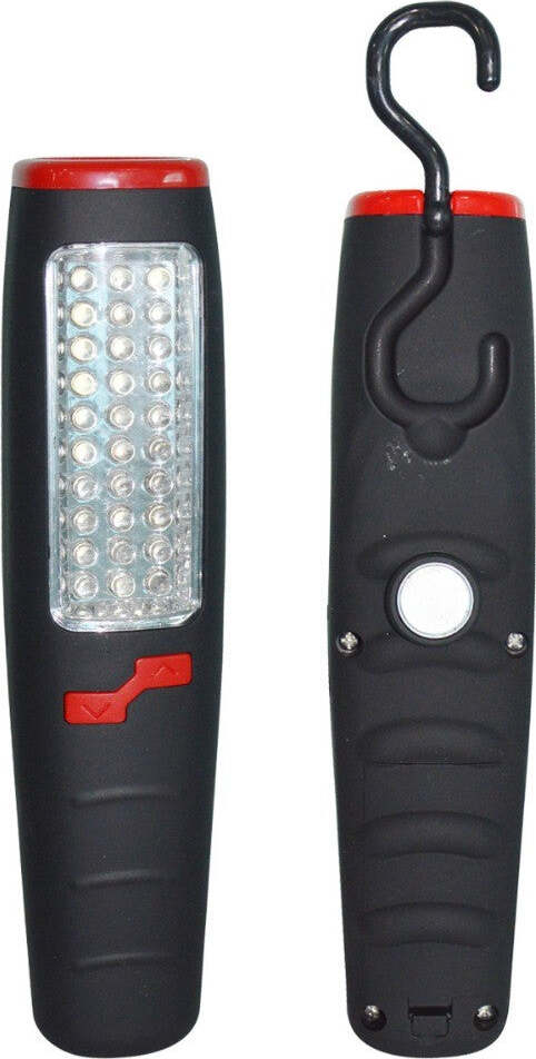 TORCIA LAMPADA CALAMITA GANCIO 37 LED 30 LED + 7 LED PER CASA AUTO UFFICIO Illuminazione/Illuminazione per interni/Lampade/Lampade da lavoro Trade Shop italia - Napoli, Commerciovirtuoso.it