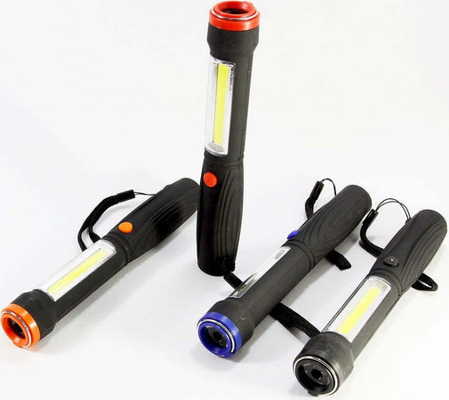 Torcia Lampada Calamita Strip Led 1 Led Cob Light Luce Bianca Calamita Casa, arredamento e bricolage > Bricolage e fai da te > Torce Trade Shop italia - Napoli, Commerciovirtuoso.it
