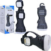 TORCIA LAMPADA EMERGENZA 26 LED SMD COB RICARICABILE PORTATILE PANNELLO SOLARE Illuminazione/Illuminazione per interni/Lampade/Lampade da lavoro Trade Shop italia - Napoli, Commerciovirtuoso.it
