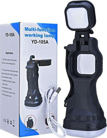 TORCIA LAMPADA EMERGENZA 26 LED SMD COB RICARICABILE PORTATILE PANNELLO SOLARE Illuminazione/Illuminazione per interni/Lampade/Lampade da lavoro Trade Shop italia - Napoli, Commerciovirtuoso.it