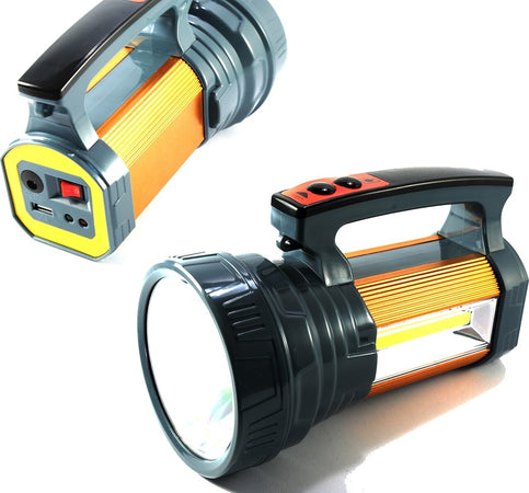 TORCIA LAMPADA EMERGENZA PORTATILE RICARICABILE LED STRIP COB LUCE 200MT 2500mAh Illuminazione/Illuminazione per interni/Lampade/Lampade da lavoro Trade Shop italia - Napoli, Commerciovirtuoso.it