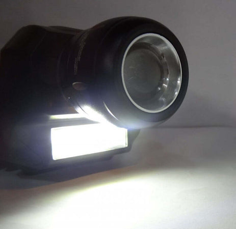 TORCIA LAMPADA FRONTALE A 2 LED CREE COB RICARICABILE 2 LUCI BL-6916A Fai da te/Sicurezza e protezione/Torce/Lampade da testa Trade Shop italia - Napoli, Commerciovirtuoso.it