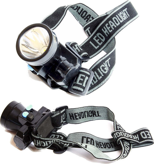 TORCIA LAMPADA FRONTALE A LED RICARICABILE ANTIPIOGGIA PESCA CACCIA CICLISMO Fai da te/Sicurezza e protezione/Torce/Lampade da testa Trade Shop italia - Napoli, Commerciovirtuoso.it