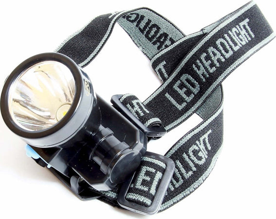 TORCIA LAMPADA FRONTALE A LED RICARICABILE ANTIPIOGGIA PESCA CACCIA CICLISMO Fai da te/Sicurezza e protezione/Torce/Lampade da testa Trade Shop italia - Napoli, Commerciovirtuoso.it