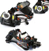 Torcia-Lampada-Frontale-Led-Cree-Ricaricabile-Auto-Casa-3led-8000w-Luce-Bianca