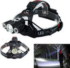 Torcia Lampada Frontale Led Ricaricabile 3led 5000 Lumen Cree T6 100mt 180? 1825 Fai da te/Sicurezza e protezione/Torce/Torce elettriche portatili (standard) Trade Shop italia - Napoli, Commerciovirtuoso.it