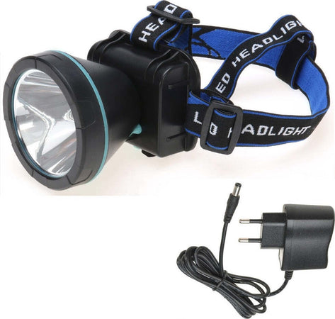 TORCIA LAMPADA FRONTALE LED RICARICABILE PER PESCA GROTTE FASCIO LUCE WATERPROOF Fai da te/Sicurezza e protezione/Torce/Lampade da testa Trade Shop italia - Napoli, Commerciovirtuoso.it