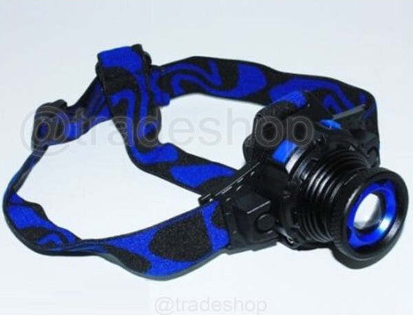 Torcia Lampada Frontale Led Ricaricabile Per Pesca Grotte Fascio Luce Waterproof Fai da te/Sicurezza e protezione/Torce/Lampade da testa Trade Shop italia - Napoli, Commerciovirtuoso.it