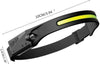 Torcia Lampada Frontale Ricaricabile A Led Cob 350lm Con Sensore Di Movimento Casa, arredamento e bricolage > Bricolage e fai da te > Torce Trade Shop italia - Napoli, Commerciovirtuoso.it
