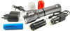 Torcia-Lampada-Led-3w-Ricaricabile-Zoom-Flash-Luce-Strobo-2-Diffusori-Bl-901