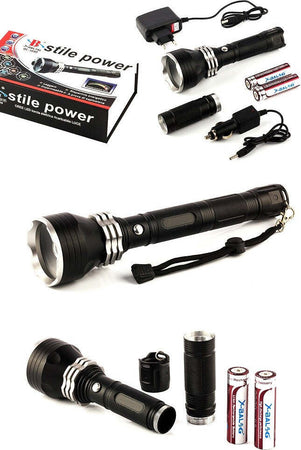 Torcia Lampada Led Cree T6 Ricaricabile 2000 Lumen 80000 W Con Prolunga Bl-1899 Casa, arredamento e bricolage > Bricolage e fai da te > Torce Trade Shop italia - Napoli, Commerciovirtuoso.it