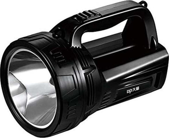 Torcia-Lampada-Luce-Emergenza-Faro-Portatile-Led-3w-Batteria-Doppia-Impugnatura
